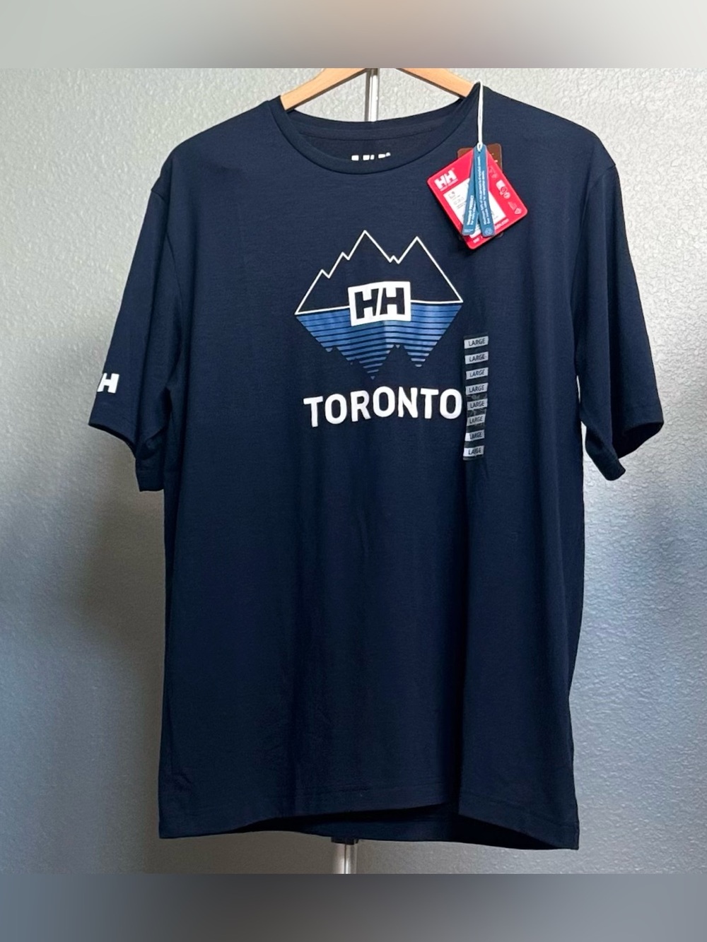 NWT Helly Hansen City Tee 2.0 Toronto Athletic T-Shirt Size L